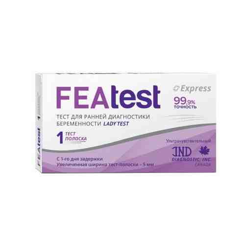 Тест FEAtest (Феатест) для определения беременности 1 шт. арт. 666203