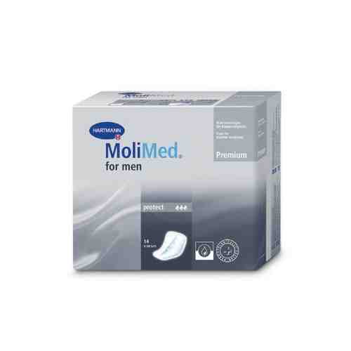 Вкладыши урологические для мужчин Premium Protect MoliMed/Молимед 14шт арт. 749125