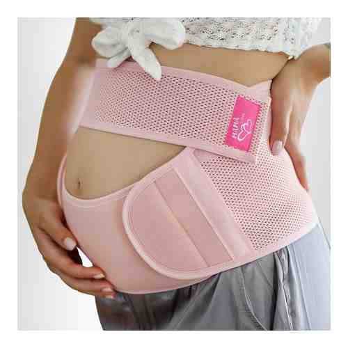 Бандаж 4 в 1 для беременных универсальный (дородовой/послеродовой), MS B41/Розовый, XXL арт. 1422070