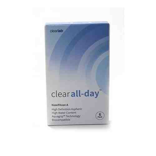 Контактные линзы R8.6 -10,50 Clear All-Day ClearLab 6шт арт. 2076666
