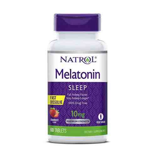 Мелатонин Natrol таблетки быстрорастворимые 10мг 60шт арт. 2287318