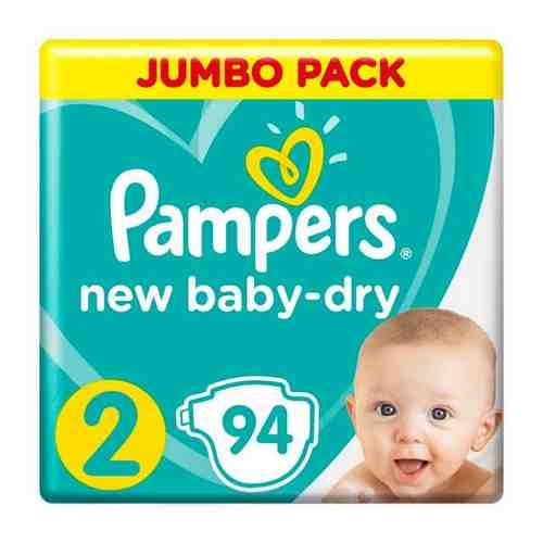 Подгузники Pampers (Памперс) New Baby-Dry р.2 Mini 3-6 кг 94 шт. арт. 499584