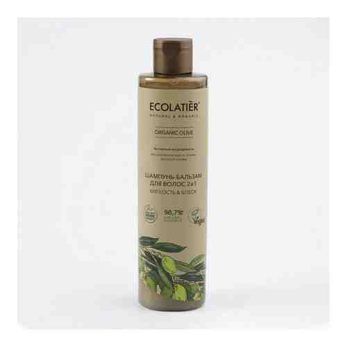 Шампунь-бальзам для волос 2 в 1 Серия Organic Olive, Ecolatier Green 350 мл арт. 1587758